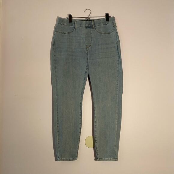 Judy Blue Denim - Judy Blue Skinny Fit Light Wash Jegging Jeans Stretchy Pull-On Women's size 14W